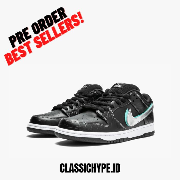 Jual DIAMOND SUPPLY X SB DUNK LOW PRO BLACK DIAMOND