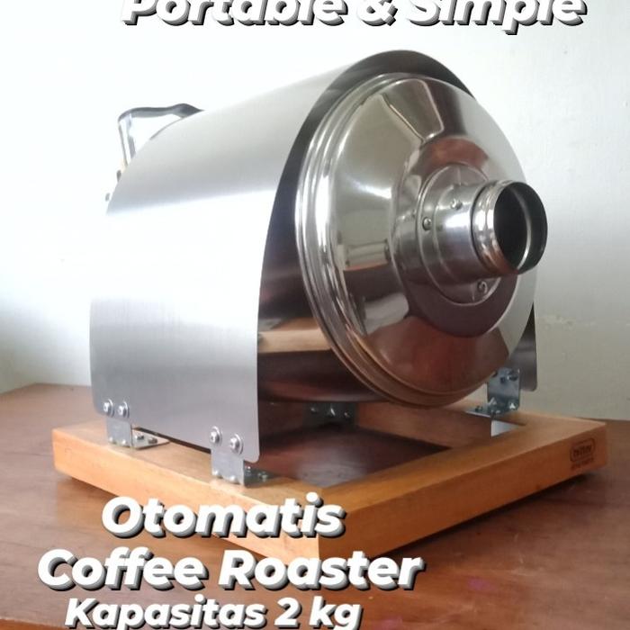 Gambar Alat Sangrai Kopi mesin Roasting kopi motorized 2kg Hybrid dari Betta Oven undefined Tokopedia