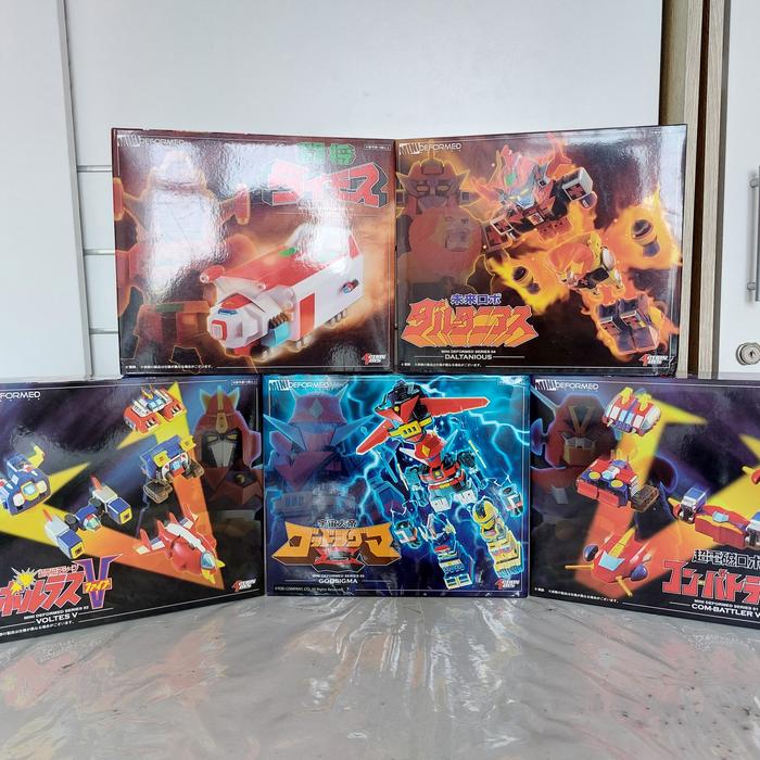 Action Toys Japan Mi-04 Mini Deformed Daltanious - 2019 - Neuf Sous Blister