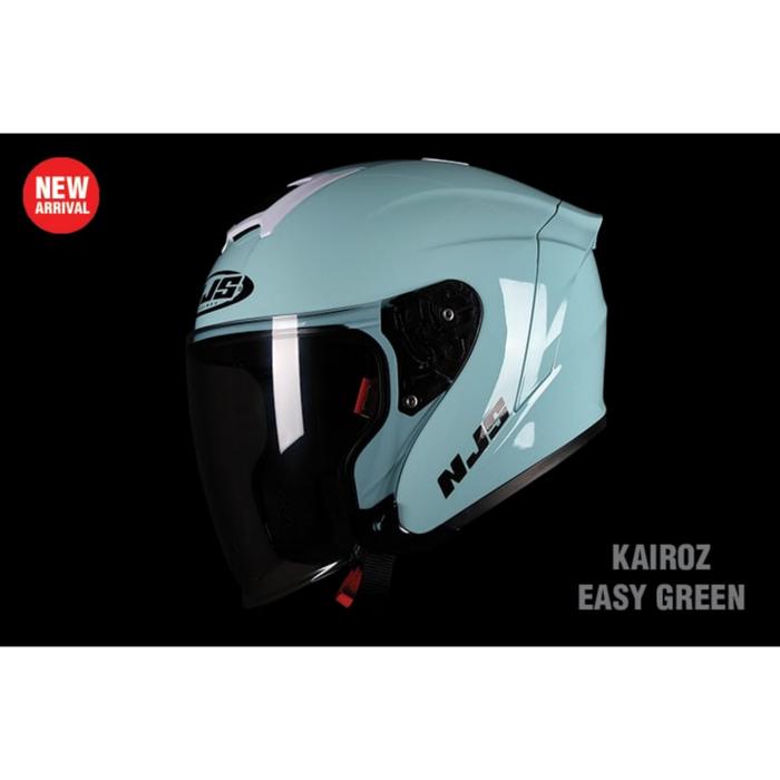 Gambar NJS Kairos Helm Half Face Original - Easy Green, XL dari Revalentine undefined Tokopedia