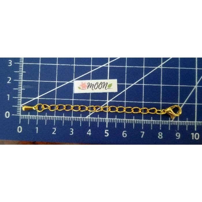 Gambar EXTENSION KALUNG / GELANG - JEWELRY EXTENDER (PER PCS) - Gold dari mooncraft11 undefined Tokopedia