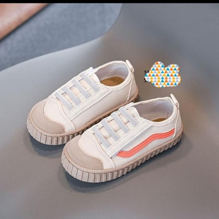 Gambar sepatu sneakers casual - coklat muda, 25 dari FKStore undefined Tokopedia