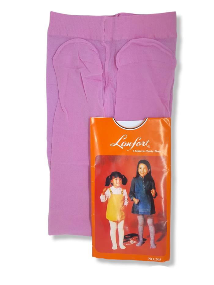 Gambar Stocking Anak polos merk Lanfort - Merah Muda dari Medan Socks undefined Tokopedia