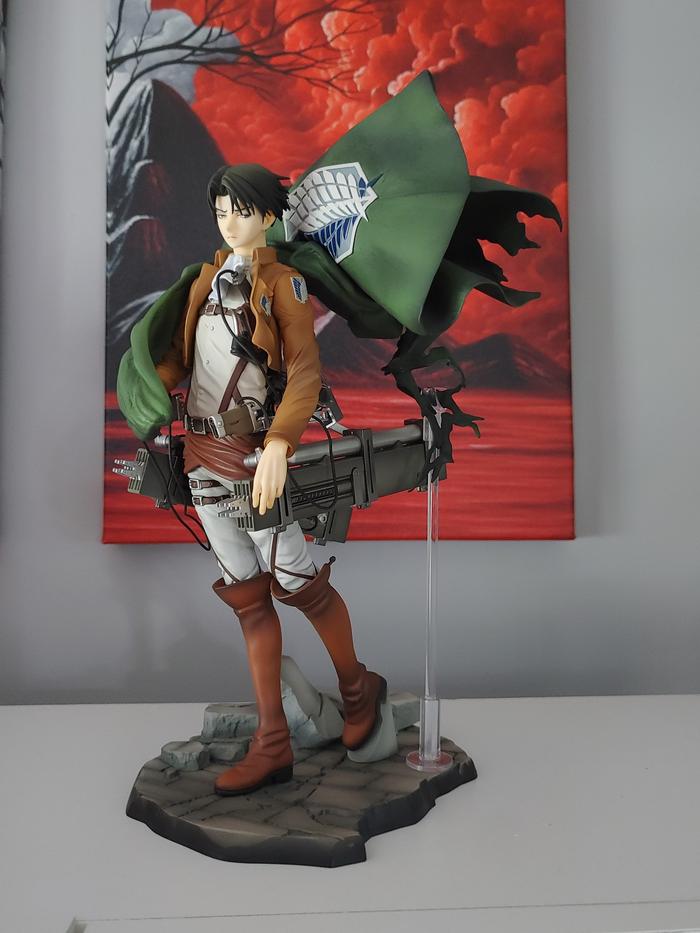Jual Action Figure Attack On Titan Levi Ackerman Hobby Max Kota Tangerang Maniak Mainan Tokopedia