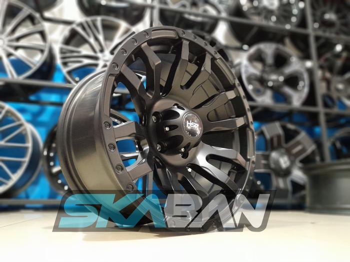Gambar GRATIS ONGKIR VELG BURNEH HSR R16 LEBAR 8 LUBANG 5X114,3 ET 15 dari SKA BAN PEKANBARU_NEW undefined Tokopedia