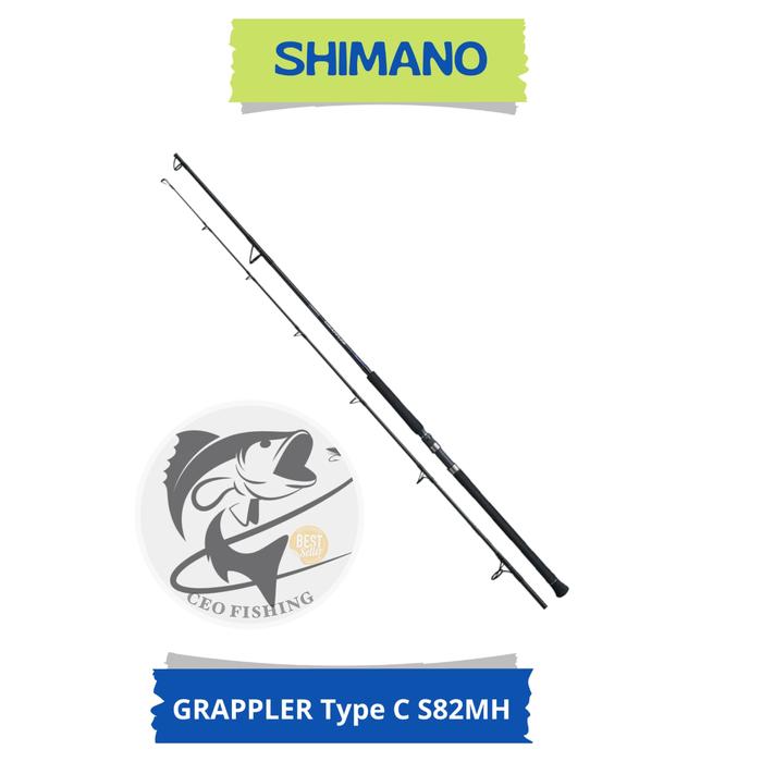 Popping Rod Shimano Grappler Type C S82h Grappler Type C S82H-3 (3