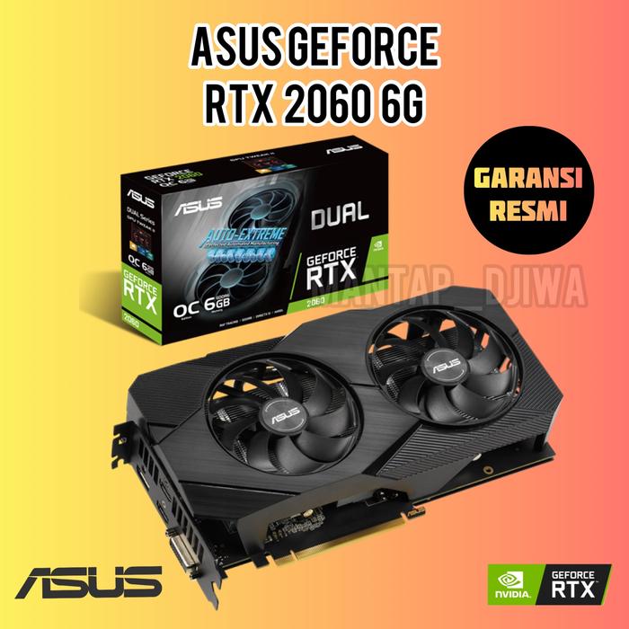 ASUS GeForce RTX 2060 DUAL OC 6GB☓5 ASUS Dual GeForce RTX 2060 EVO OC Edition Graphics Card