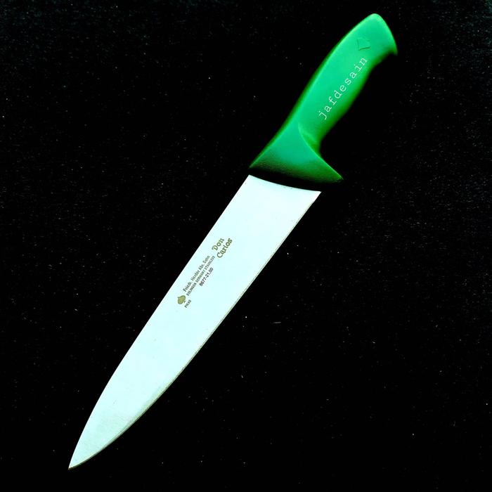 Gambar Pisau Dapur Cap Garpu Asli Don Carlos Stainless Solingen Germany 8" - Tanpa sarung dari Jafdesain undefined Tokopedia