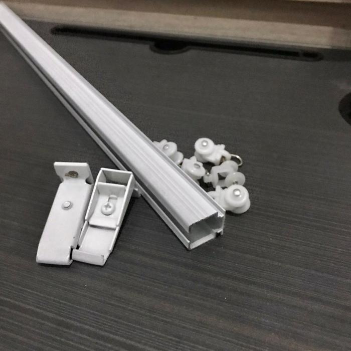 Gambar Rel Gorden Kotak Tozan Rel Hordeng Jendela Murah Rell Kotak Reil - Putih dari ARTA MULIA DECORATION undefined Tokopedia