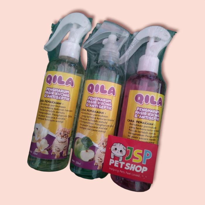 Gambar QILA Pengharum pasir kucing, parfum pasir dari JSP Petshop undefined Tokopedia
