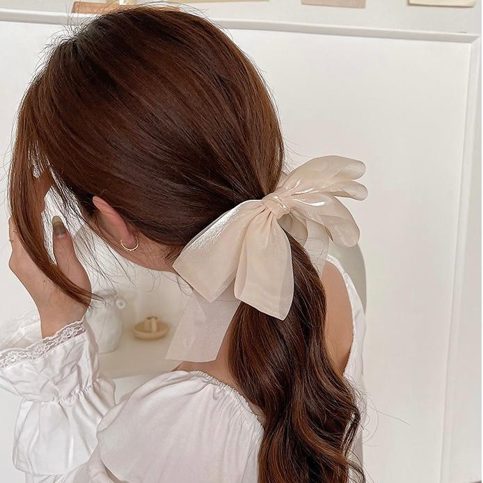 Gambar Jepitan korea jepit rambut pisang wanita pita cantik premium dewasa - putih polos dari wishpedia undefined Tokopedia