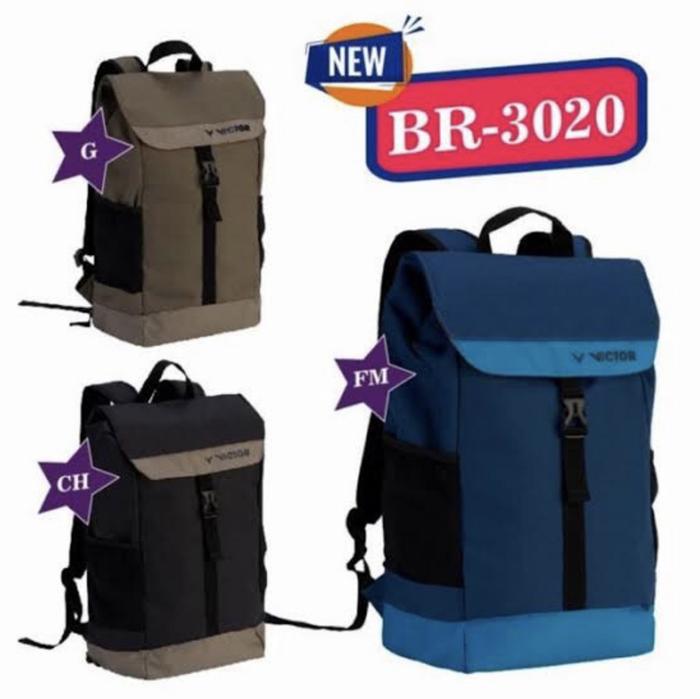 Gambar TAS BADMINTON VICTOR / BACKPACK / RANSEL BR 3020 ORIGINAL dari Chandrasportt undefined Tokopedia