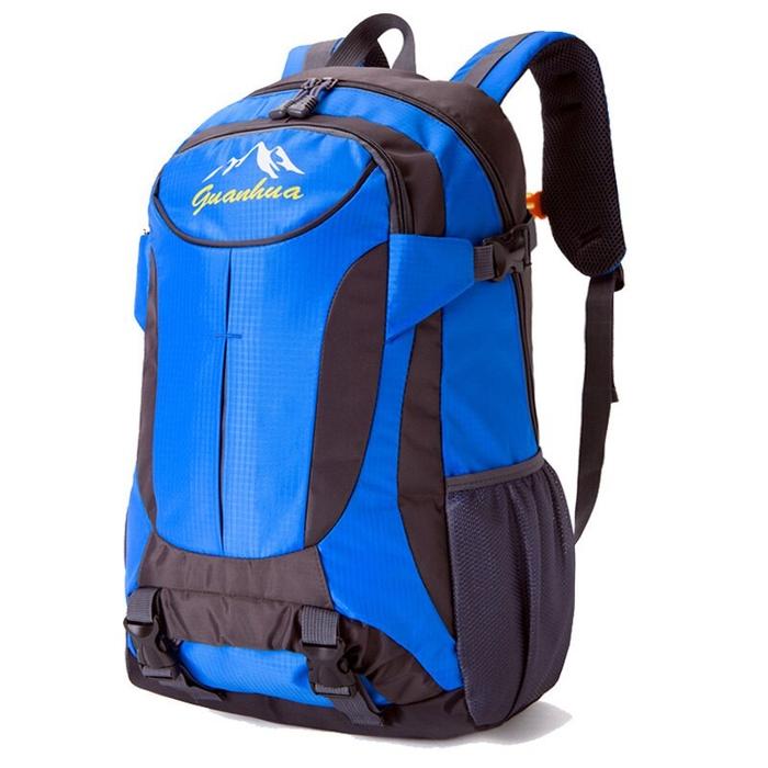 Gambar Tas Ransel Pria 40L Tas Daypack Olahraga Tas Hiking Tas Gunung Pria - Biru dari OneMMA undefined Tokopedia