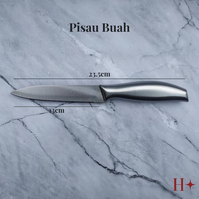 Gambar Pisau Dapur Stainless Steel Daging Ikan Ayam Sayur Buah Serbaguna - Pisau Buah dari Hostar undefined Tokopedia
