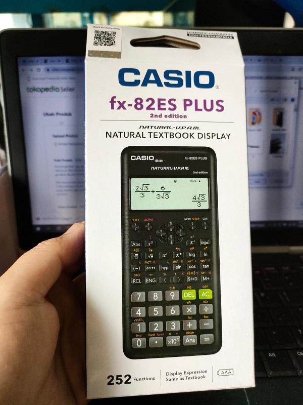 Fx 82es Plus Fx 500 Es Casio FX-82ES PLUS Calculator, Black, 252