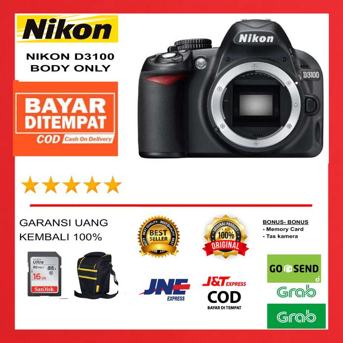 Gambar Camera Kamera Nikon D3100 - D3100 body only dari SAKURA CAMERA undefined Tokopedia