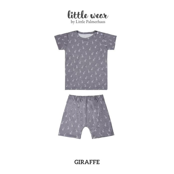 Gambar LITTLE PALMERHAUS - *NEW* LITTLE WEAR SHOULDER BUTTON SHORT (BAJU) dari VDIVY BABY SHOP undefined 4 Tokopedia