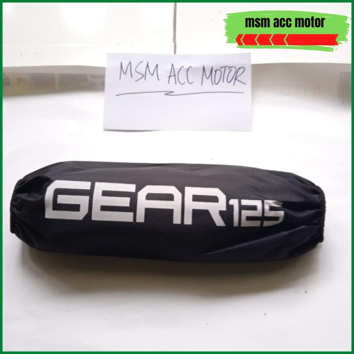 Gambar Sarung Cover Shockbreaker Belakang Mio Gear 125 Berkualitas Premium - Putih dari dands acc motor undefined Tokopedia
