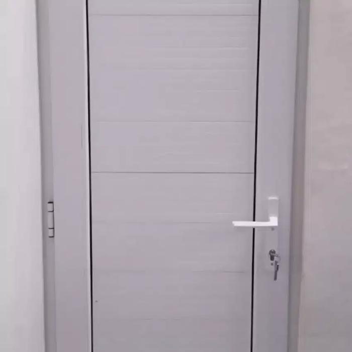 Gambar Pintu kamar UPVC full Panel tinggi 2100 x lebar 750 cm - Putih, T.2100xL.700 dari Distributor Pintu upvc undefined Tokopedia