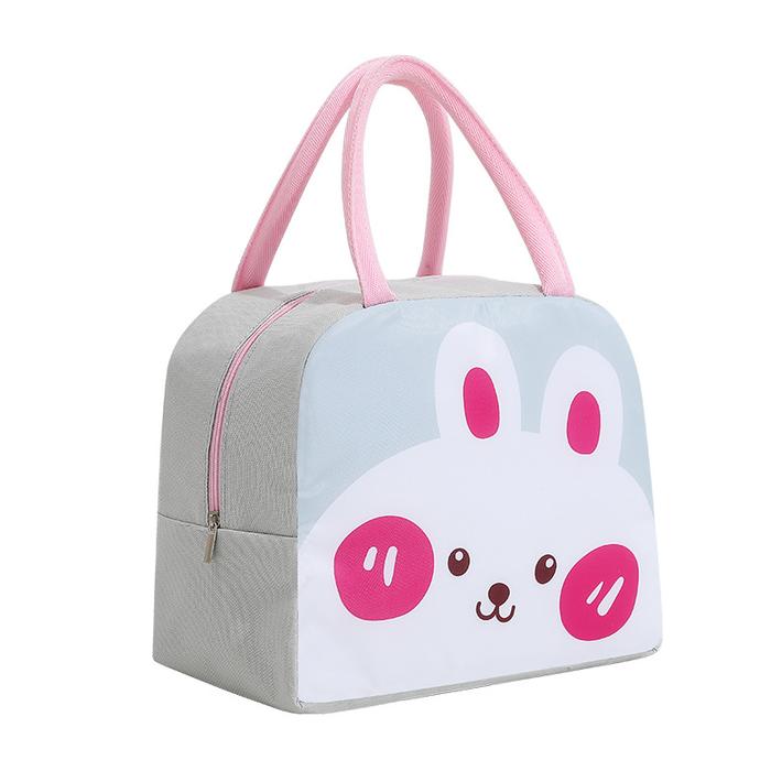 Gambar SUPERMALL Lunch Box / Tas Bekal Anak - Tas Bekal Makanan Cooler Bag - Rabbit dari Supermall Nusantara undefined Tokopedia