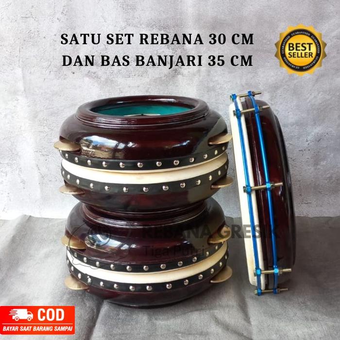 Promo Rebana hadroh satu set bas banjari - satu set bas35A - Kab ...