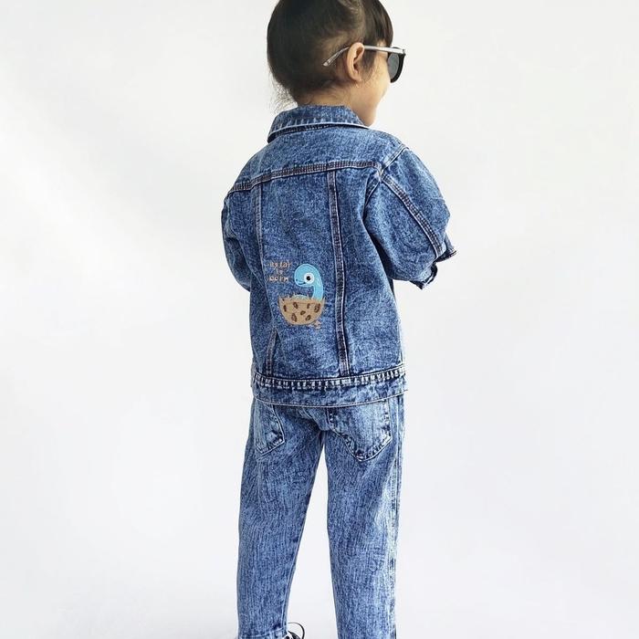 Gambar jaket jeans anak unisex jacket - 1-2 tahun dari HaKee Kids &amp; Babies Shop undefined Tokopedia