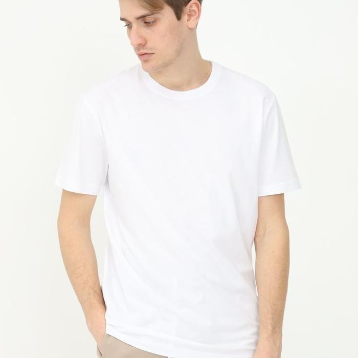 Gambar kaos polos unisex lengan pendek - Putih, M dari Kuntaqustore undefined Tokopedia