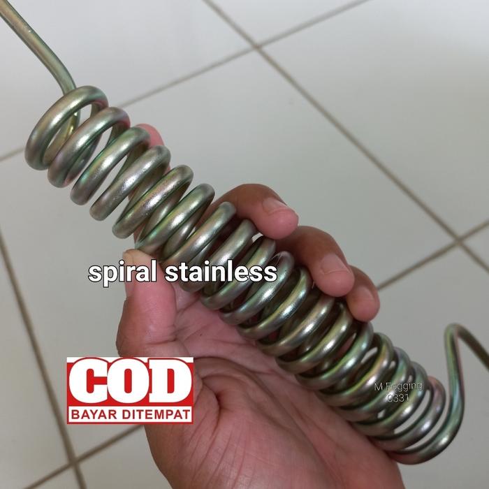 Gambar coil mesin mini fogger fogging nyamuk spiral stainless - coil spiral dari Mfogging0331 undefined Tokopedia