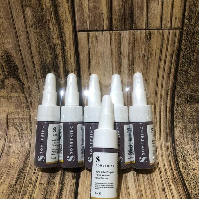 Gambar somethinc 60% vita propolis + bee venom glow serum original - 5ml dari Mannis Mart undefined Tokopedia