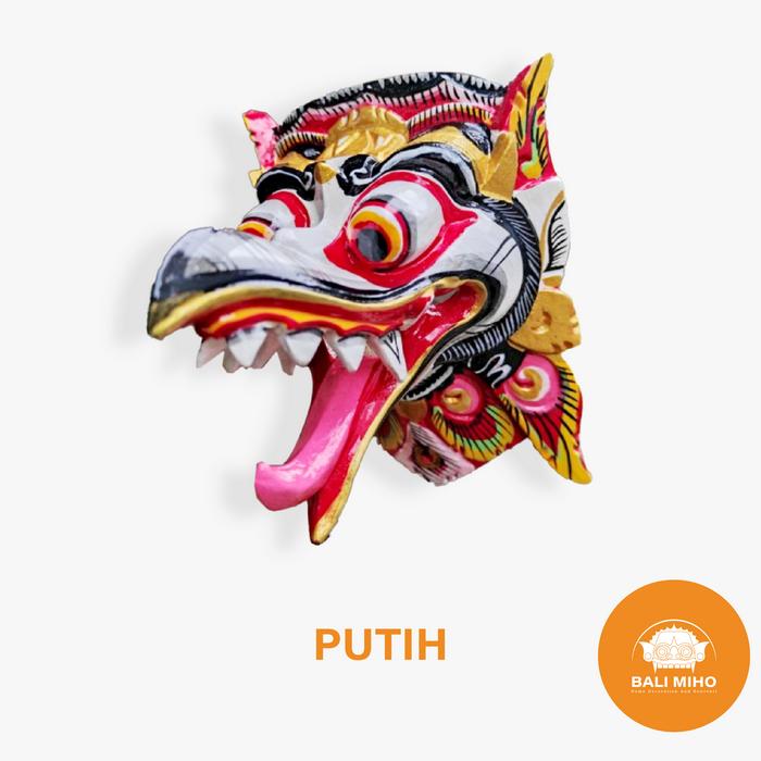 Gambar TOPENG GARUDA/GARUDA KAYU/PATUNG GARUDA/PATUNG KEPALA BURUNG GARUDA - Putih dari Bali Miho undefined Tokopedia
