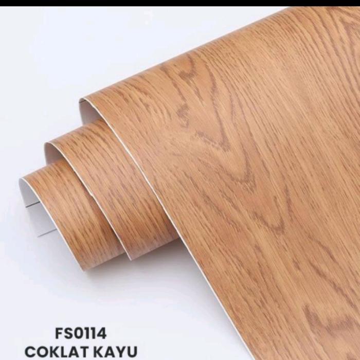 Gambar WALLSTICKER MOTIF KAYU TIMBUL - fs104 dari wallpaperJakarta undefined Tokopedia