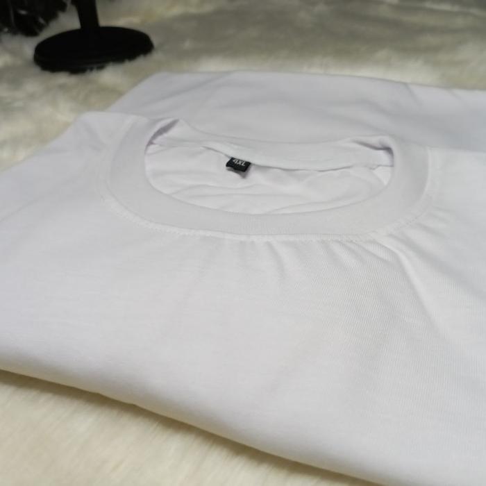 Gambar Baju Kaos Polos Dewasa BIG SIZE (UNISEX) XXXL XXXXL - Putih, XXXL dari Sugistore063 undefined Tokopedia