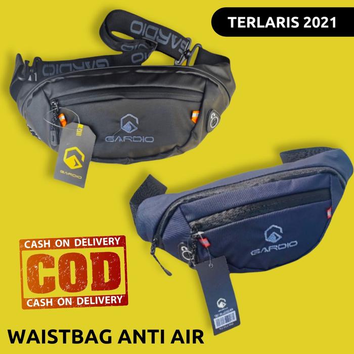 Gambar Cardel waistbag Tas Slempang Pria/ Wanita Waterprof Termurah ORI - Biru dari TORAX HOME undefined Tokopedia