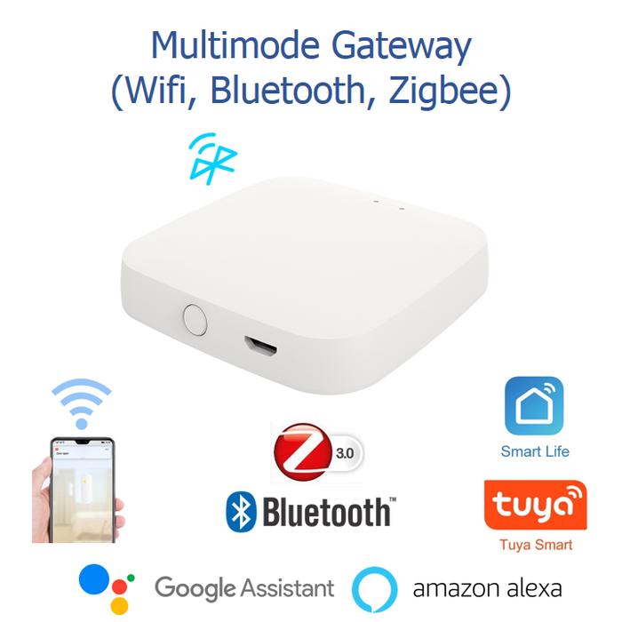Gambar Tuya Smart Multimode Gateway Zigbee Wifi Bluetooh Mesh Wireless Hub - Mini dari Graha Smart Indonesia undefined Tokopedia
