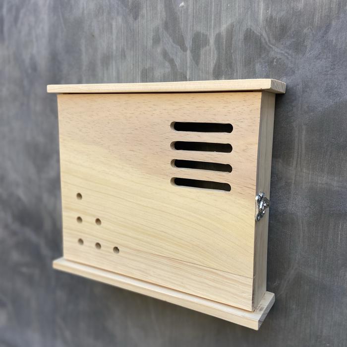 Gambar Box cover Penutup meteran listrik MCB dan panel listrik - Unfinished, 21 X 6 X 24 CM dari nanhayu custom woodcraft undefined Tokopedia