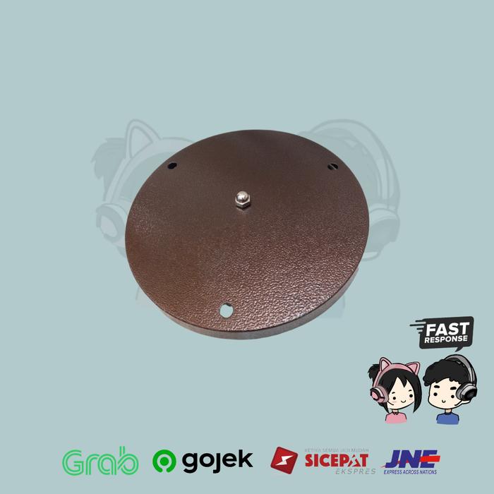 Gambar Kap base plafon bulat lampu gantung / kap lampu gantung - Coklat tua dari Minco Lighting undefined Tokopedia