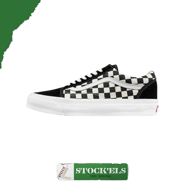 Vans Vault OG LX Old Skool Checkerboard Black White Authentic BNIB 38