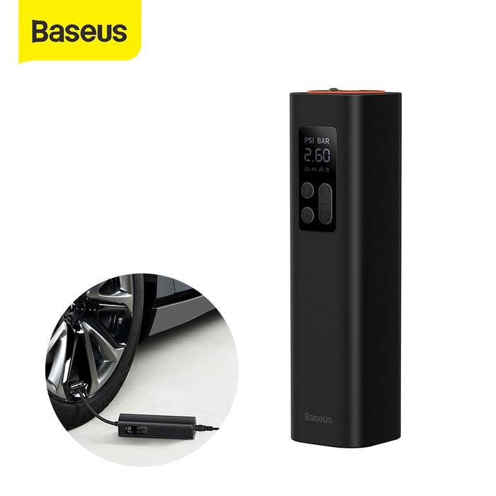 Gambar BASEUS MINI INFLATOR AIR PUMP POMPA BAN PORTABLE MOBIL ELEKTRIK dari Technobasestore undefined Tokopedia