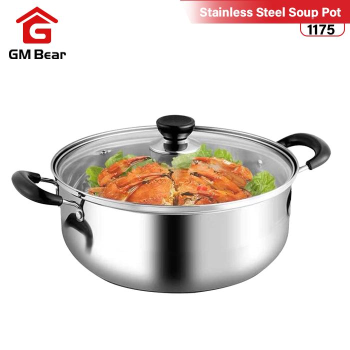 Gambar GM Bear Panci Stainless Steel 1174-Milk Pan - 18 cm dari GM Bear undefined Tokopedia