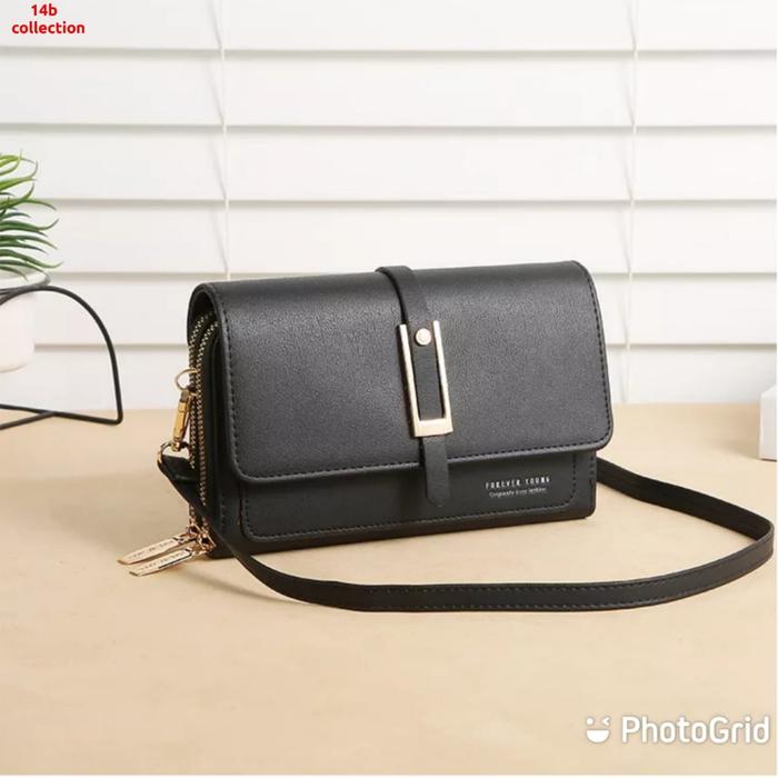 Gambar Loony Wallet Bag Slingbag HP Dompet Selempang HP Dompet Wanita TasMini - Hitam dari Superxstore1 undefined Tokopedia