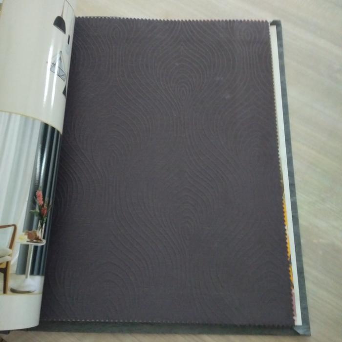 Gambar Gorden Sempel WISDOM COLLECTION, Blackout 95% SERIES B - Coffee, KEMBANG dari ALBANNA FAM INTERIOR undefined Tokopedia