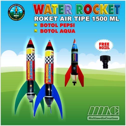 Gambar Roket Air Type A2 Botol Aqua dan Sprite - AQUA 500 ML dari MMC - Multimedia Creation CV undefined Tokopedia