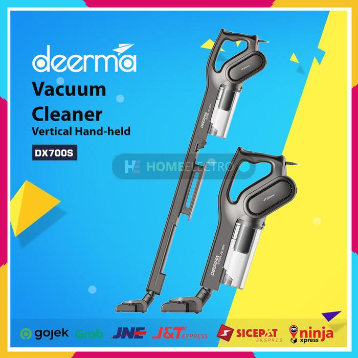 Gambar Deerma DX700S 2-in-1 Vertical Hand-held Vacuum Cleaner dari Home Electro undefined Tokopedia