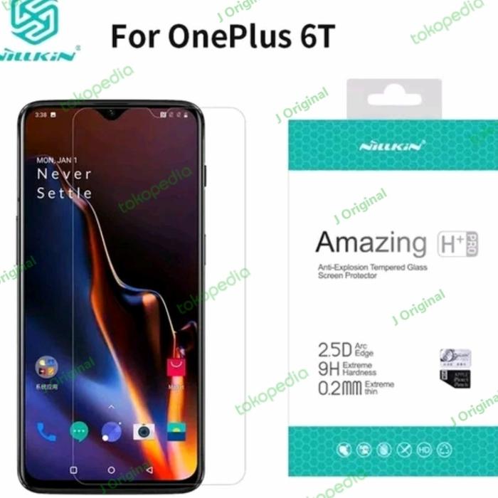 Gambar Tempered Glass Amazing Super H+Pro Oneplus 6T Oneplus 6t Oneplus 7 OP7 - CLEAR, Oneplus 6t dari J Original Store undefined Tokopedia