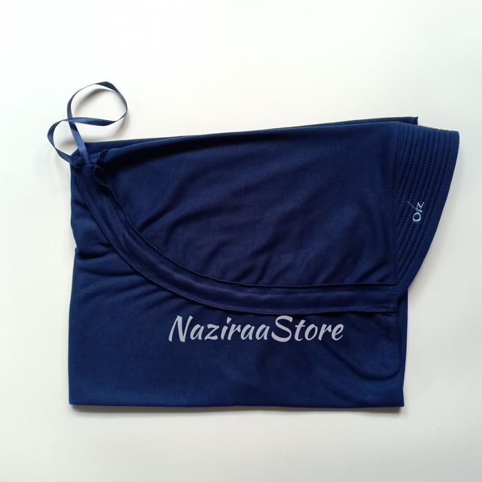 Gambar Kerudung Sekolah Anak TK SD SMP SMA, Hijab Rabbani KW Serut Belakang - Navy, XL dari Naziraa Store undefined Tokopedia