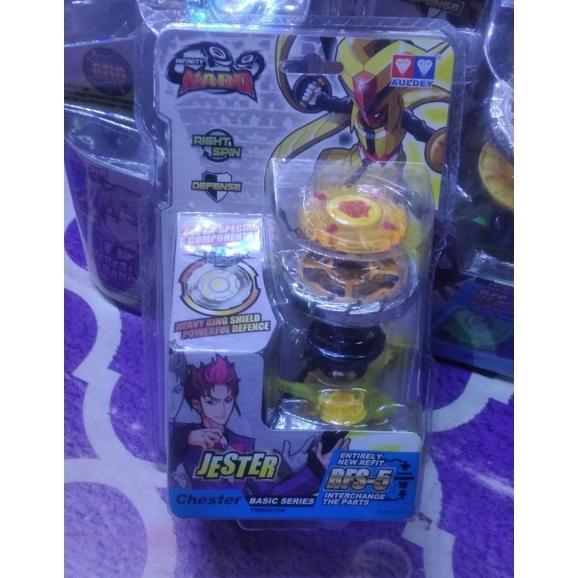 Gambar mainan gangsing beyblade metalfight INFINITI NADO ORI AULDEY BASIC - Chester, S dari Maliki Martin undefined Tokopedia