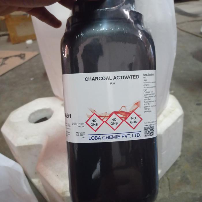 Jual Charcoal activated / karkoal aktif For analysis Equivalen merck