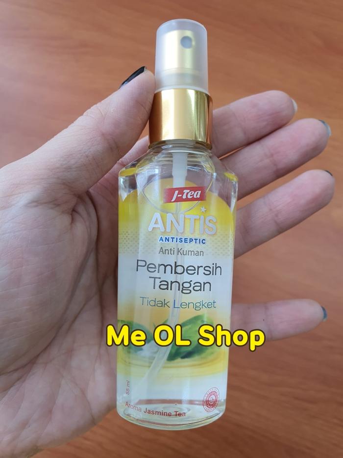 Gambar ANTIS 55ML HAND SANITIZER ANTIS 55ML ANTIS SPRAY CAIR TERBARU - JASMINE TEA dari Me OL Shop undefined Tokopedia