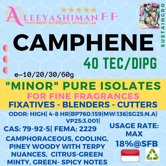 Gambar Aleeyashiman Pure Isolate CAMPHENE - 10g dari SustainGro-Indonesia undefined Tokopedia
