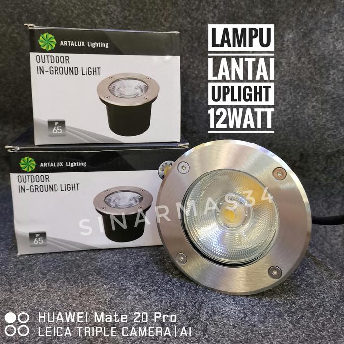 Gambar Uplight Lampu Lantai 12watt LED IP65 Exterior Lampu InGround Light dari SM34.LIGHTING undefined Tokopedia